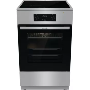 Gorenje 740742 sporák voľne stojaci sporák elektrický sporák zónová indukcia čierna, nerez