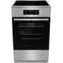 Gorenje 740742 sporák voľne stojaci sporák elektrický sporák zónová indukcia čierna, nerez