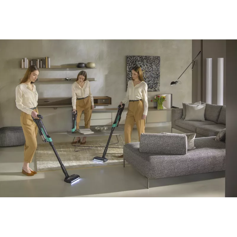Hoover HF210P 011 2-in-1 akumulátorový vysávač batéria suchý EPA bez vrecka 165 W tyrkysová