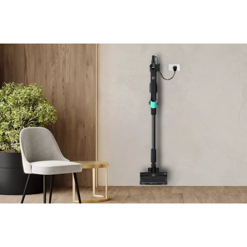 Hoover HF210P 011 2-in-1 akumulátorový vysávač batéria suchý EPA bez vrecka 165 W tyrkysová
