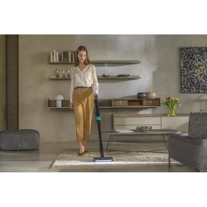 Hoover HF210P 011 2-in-1 akumulátorový vysávač batéria suchý EPA bez vrecka 165 W tyrkysová