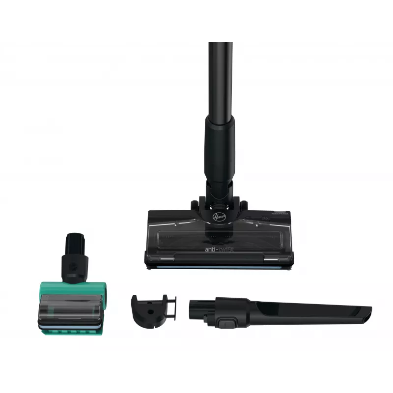 Hoover HF210P 011 2-in-1 akumulátorový vysávač batéria suchý EPA bez vrecka 165 W tyrkysová