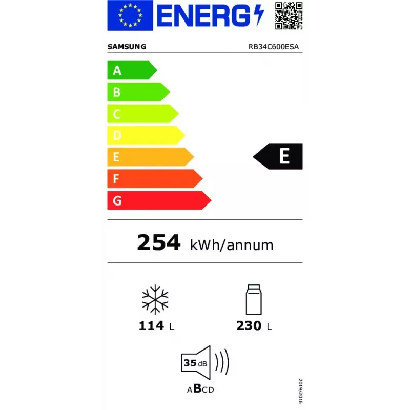 Samsung RB34C600ESA voľne stojaca nerezová