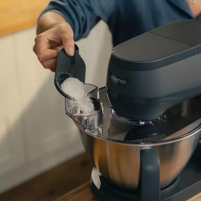 Kuchynský robot Kenwood KHC30.070GY — 1000 W, 4,3 l nerezová misa, otočný regulátor, sivý