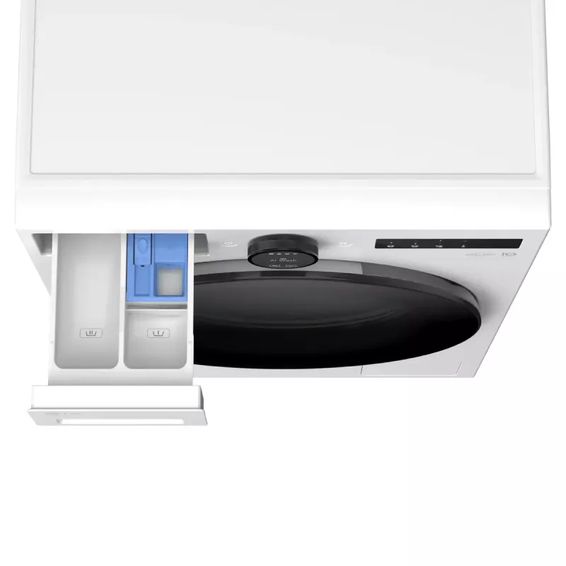 LG WT1210WWF práčka so sušičkou s predným plnením 12 kg / 10 kg, 1400 ot./min, Wi-Fi, biela