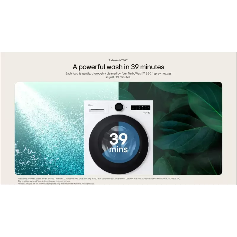 LG WT1210WWF práčka so sušičkou s predným plnením 12 kg / 10 kg, 1400 ot./min, Wi-Fi, biela