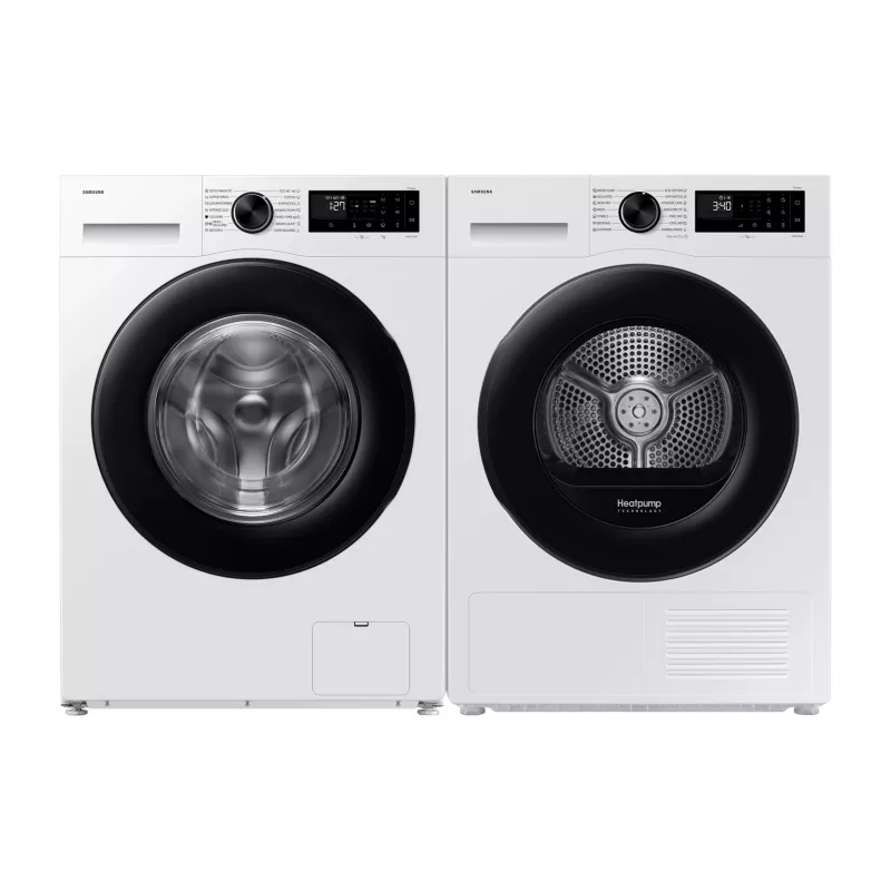 Samsung DV90DG52A0AELE sušička s tepelným čerpadlom voľne stojaca s predným plnením 9 kg biela