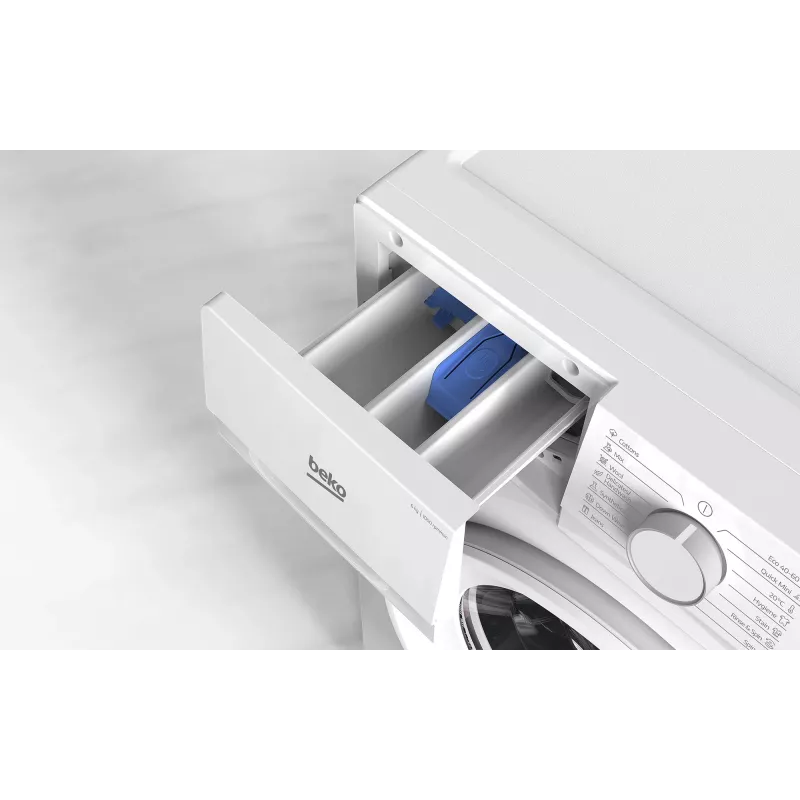 Beko B1WFK2604WEE práčka s predným plnením 6 kg 1000 ot/min Biela