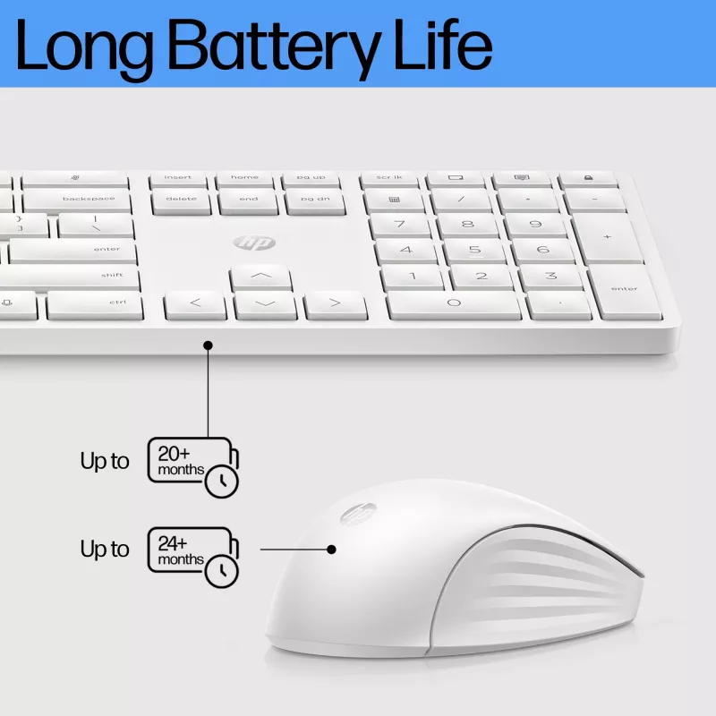 HP 655 bezdrôtová klávesnica a myš combo mechanická klávesnica QWERTZ v plnej veľkosti