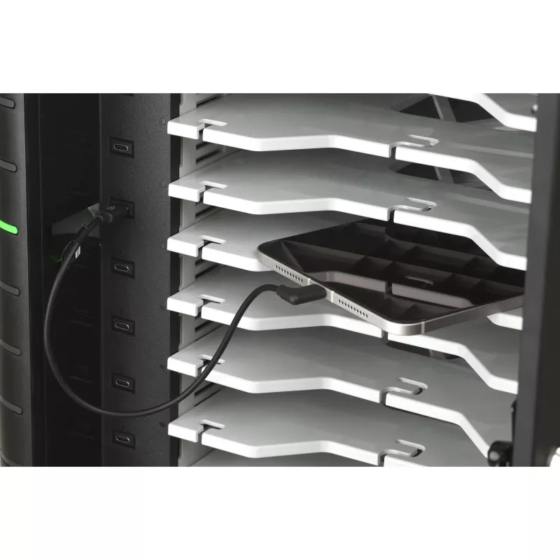 Kensington USB-C nabíjací kábel (balenie 10 ks), 0,315 m, USB C, USB C, čierny
