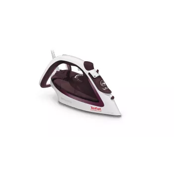 Tefal EasyGliss Plus FV5714 žehlička suchá a parná žehlička Durilium žehliaca plocha 2400 W bordová, biela