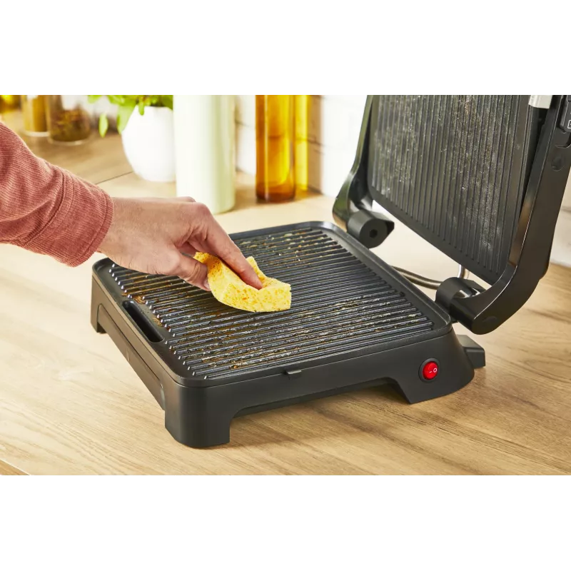 Kontaktný gril Tefal Inicio Adjust GC272D10 s nepriľnavými platňami a nastaviteľnou teplotou