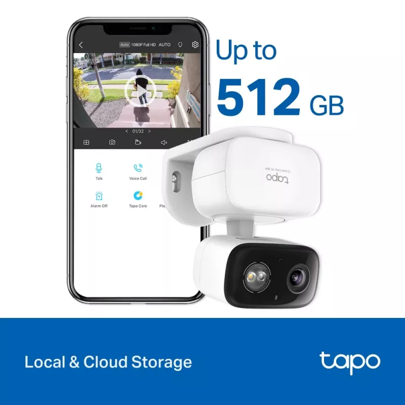 TP-Link Tapo C216 box IP bezpečnostná kamera interiérová 2304 x 1296 pixelov strop/stena/stôl