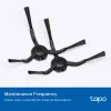 TP-Link Tapo Robot Vacuum Replacement Kit, sada príslušenstva, robotický vysávač, čierna, biela, Tapo RV30 Max Plus, Tapo RV30 Max, Tapo RV20 Max Plus, Tapo RV20 Max, závesná škatuľa, 183 mm