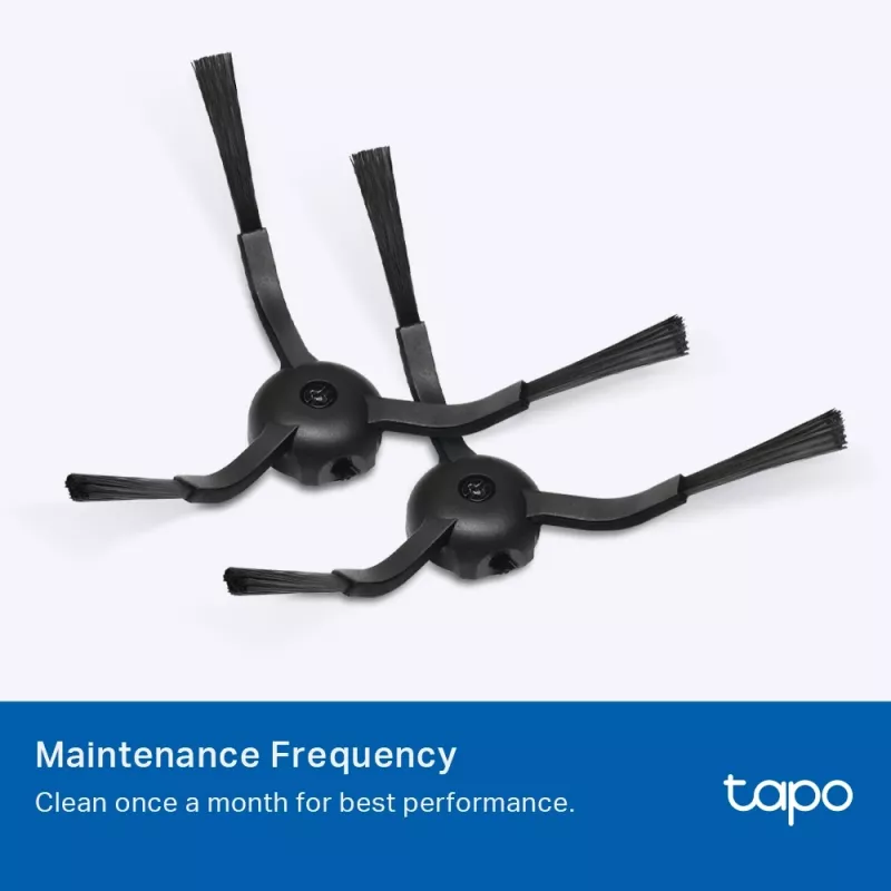 TP-Link Tapo Robot Vacuum Replacement Kit, sada príslušenstva, robotický vysávač, čierna, biela, Tapo RV30 Max Plus, Tapo RV30 Max, Tapo RV20 Max Plus, Tapo RV20 Max, závesná škatuľa, 183 mm