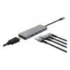 USB Type-C hub TRUST 26062 — HDMI + USB 3.2 Gen 1 Type-A & Type-C, sivý, 5 portov