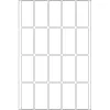 Univerzálne etikety HERMA 10609 19x40 mm biele Movables odstrániteľné papier 640 ks
