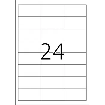 Samolepiace tlačové etikety HERMA Labels Premium A4 64,6x33,8 mm