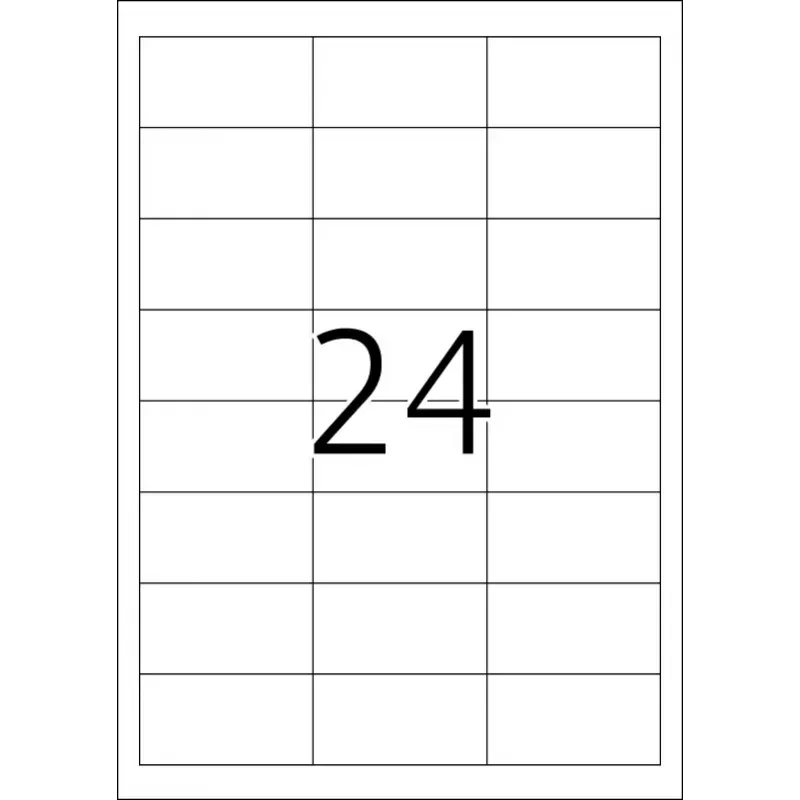 Samolepiace tlačové etikety HERMA Labels Premium A4 64,6x33,8 mm