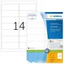 Adresné etikety Premium HERMA A4 99,1x38,1 mm 1400 ks