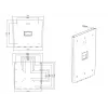 Multibrackets M VESA nástenný držiak III čierny 75 100 200x100 200x200 30 kg