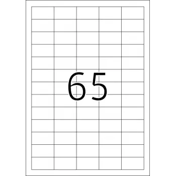 Samolepiaca tlačová etiketa HERMA Labels Premium A4 38,1 x 21,2 mm
