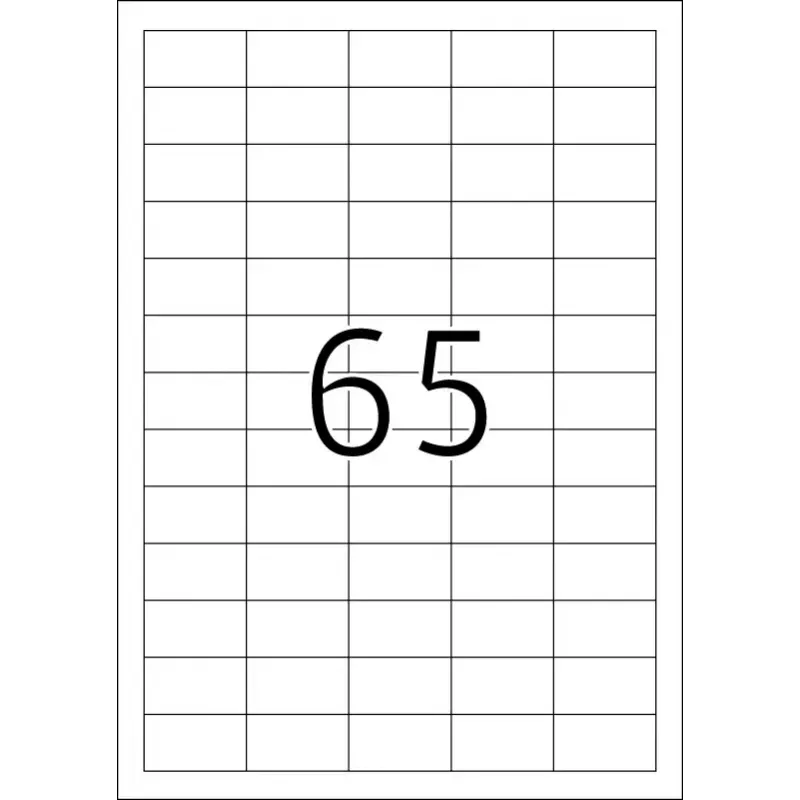 Samolepiaca tlačová etiketa HERMA Labels Premium A4 38,1 x 21,2 mm