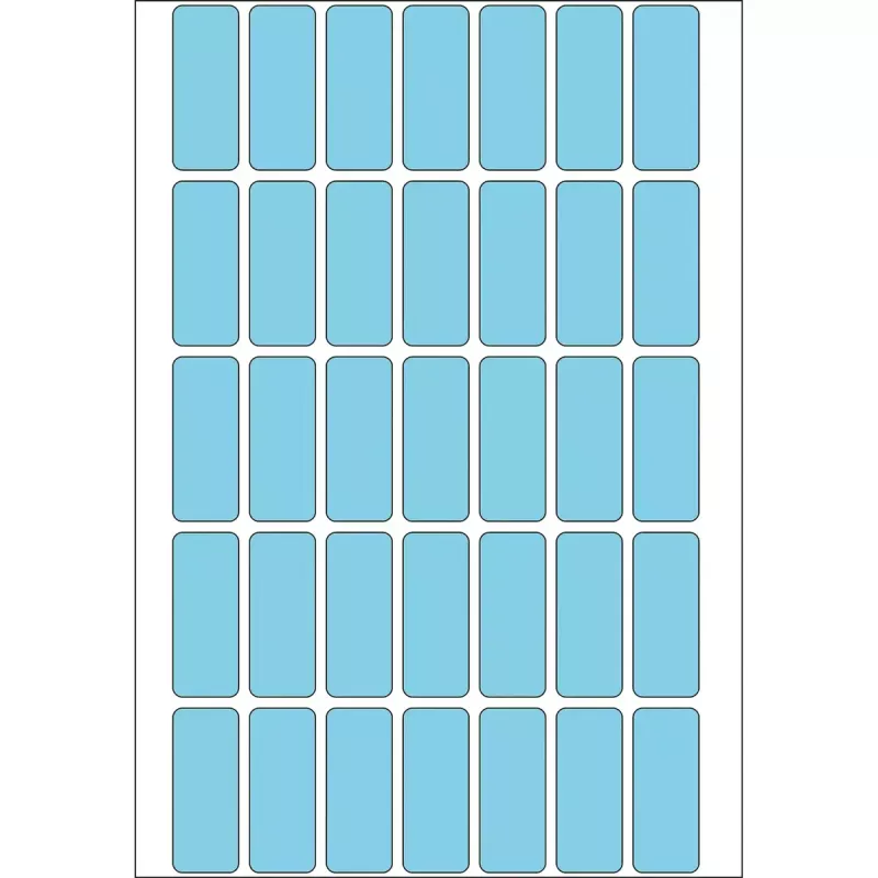 Univerzálne etikety HERMA 12x30 mm modrá papier matný 1120 ks