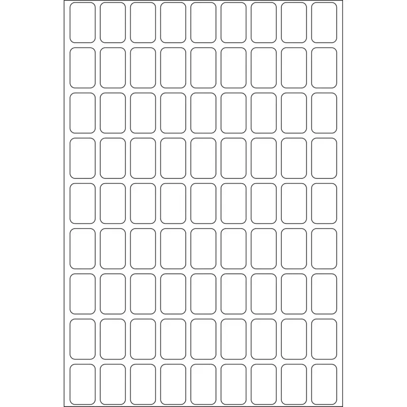 Univerzálne etikety HERMA 10x16 mm biela papier matný na ručné popísanie