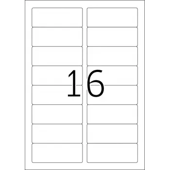 Adresné etikety Premium HERMA A4 88,9x33,8 mm 1600 ks
