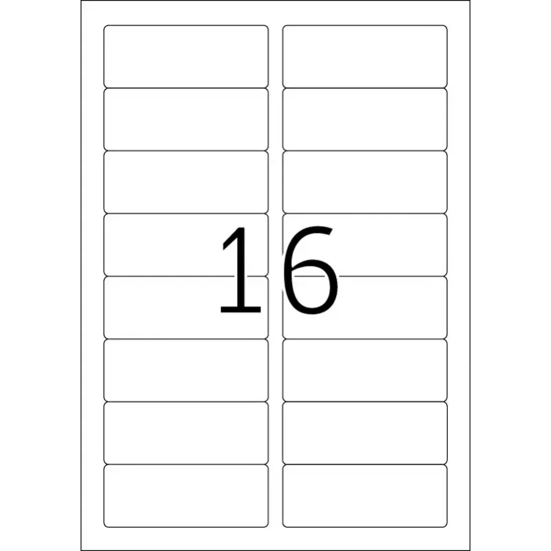 Adresné etikety Premium HERMA A4 88,9x33,8 mm 1600 ks