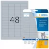 Etikety na typové štítky HERMA 4221 A4 45,7x21,2 mm strieborná