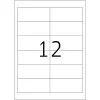 Samolepiace etikety do tlačiarne HERMA Labels Premium A4 97x42,3 mm