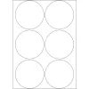 Univerzálne etikety HERMA 192 ks Ø 50 mm okrúhle biela papier