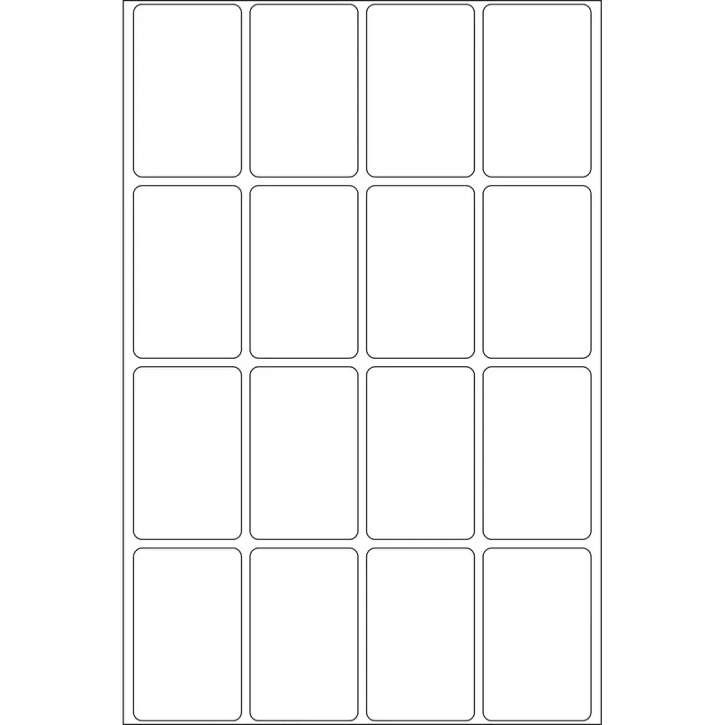Univerzálne etikety HERMA 25x40 mm biela papier matný na ručné popísanie
