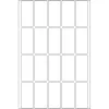 Univerzálne etikety HERMA 19x40 mm biely papier matný na ručné popísanie