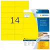 Samolepiace etikety HERMA 5058 žltá 105x42.3 mm 280 ks