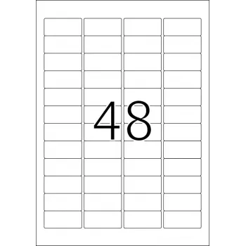 Samolepiace tlačové etikety HERMA Labels A4 45,7 x 21,2 mm