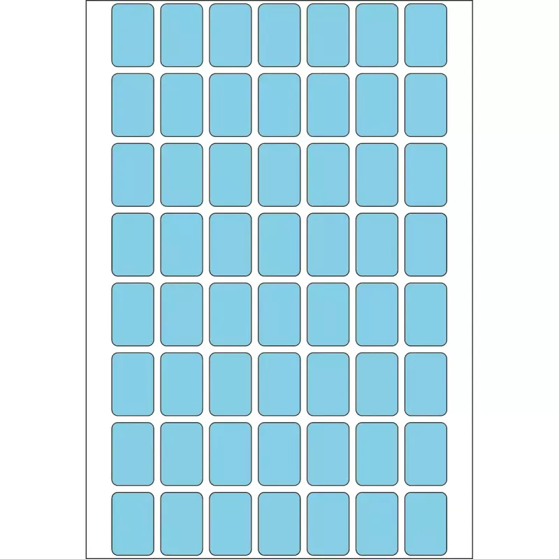 Univerzálne etikety HERMA 12x18 mm modrá papier matný na ručné popísanie