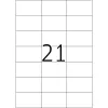 Samolepiace tlačové etikety HERMA Labels A4 70x42,3 mm
