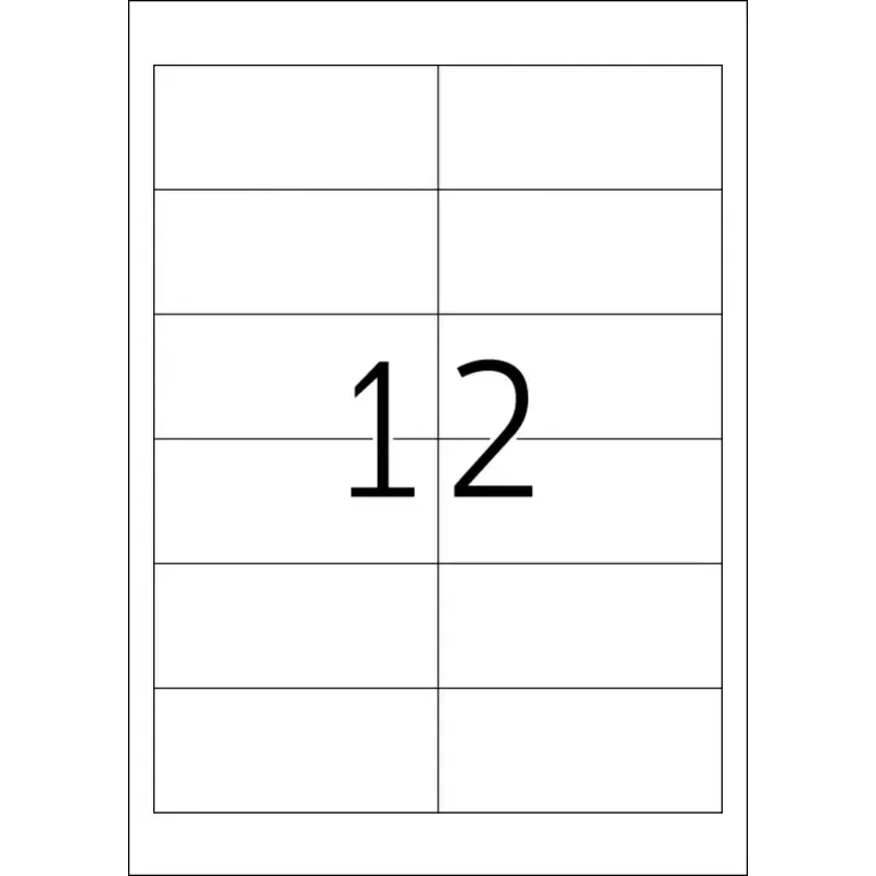 Samolepiace tlačové etikety HERMA Labels Premium A4 97x42,3 mm