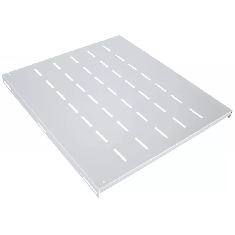 Intellinet 19-palcový pevný regál, 1HE, hĺbka 345 mm, max. 100 kg, sivá