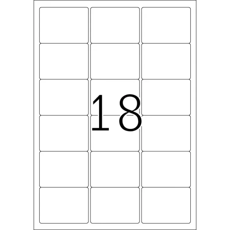 Adresné etikety Premium HERMA A4 63,5x46,6 mm 450 kusov