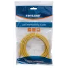 Intellinet sieťový patch kábel, Cat6, 5 m, žltý, CCA, U/UTP, PVC, RJ45, pozlátené kontakty, snagless, zaliate, doživotná záruka