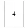 Samolepiaca tlačová etiketa HERMA 9534 A4 outdoorová fólia 99,1 x 139 mm
