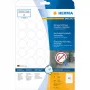 Samolepiace etikety HERMA 4571 odnímateľné biela 960 ks