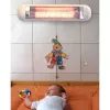 Elektrické vykurovacie teleso Olympia BS 50 interiér biela 600 W