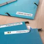 Odnímateľné označovacie prúžky HERMA A4 63,5x16,9 mm biela 1200 ks