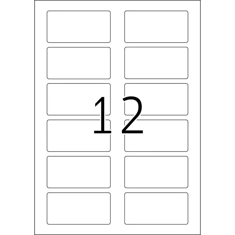 Samolepiaca tlačová etiketa HERMA QR-kód etikety 9643