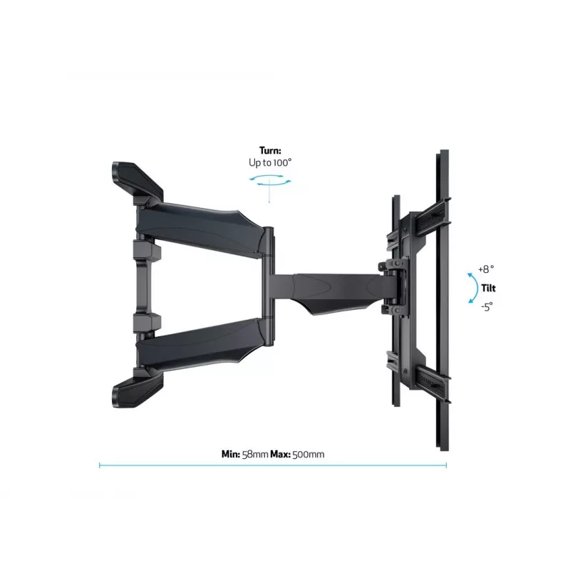 Multibrackets M VESA Flexarm XL - výklopný držiak na dva monitory